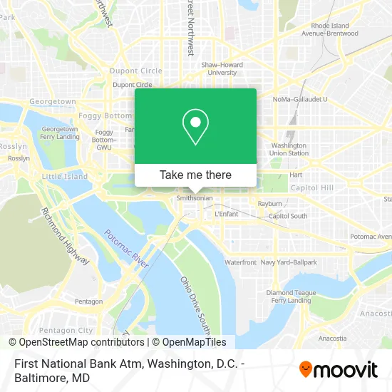 First National Bank Atm map