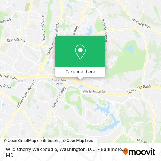 Wild Cherry Wax Studio map