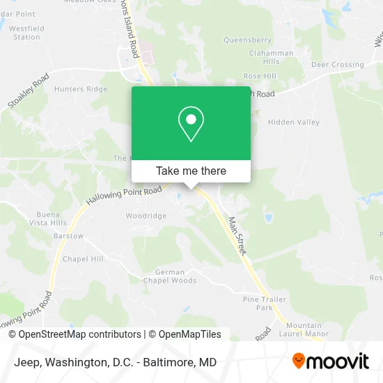 Jeep map