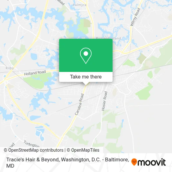 Tracie's Hair & Beyond map