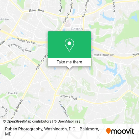 Ruben Photography map