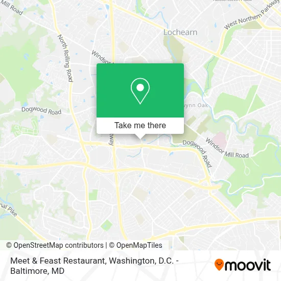 Meet & Feast Restaurant map