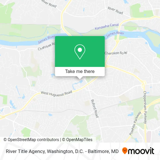 River Title Agency map