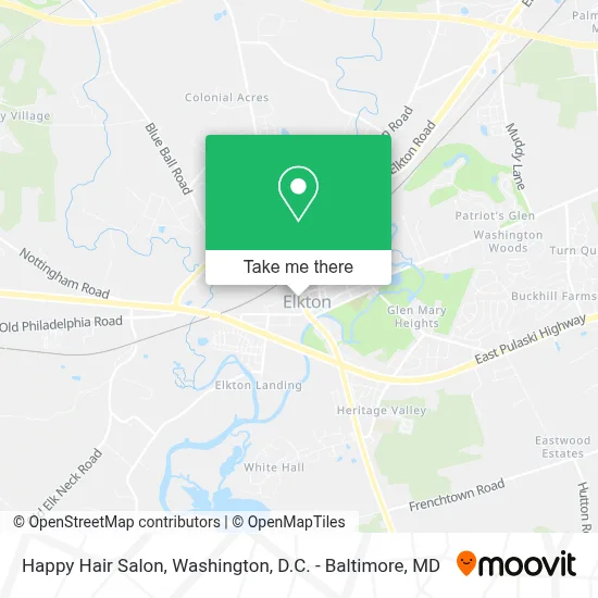 Happy Hair Salon map