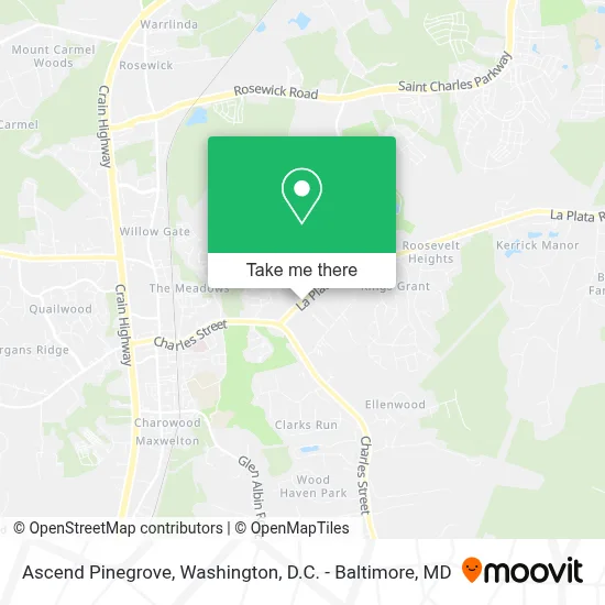 Ascend Pinegrove map