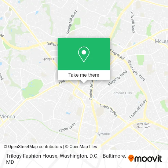 Trilogy Fashion House map