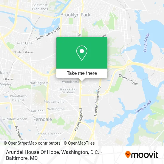 Arundel House Of Hope map
