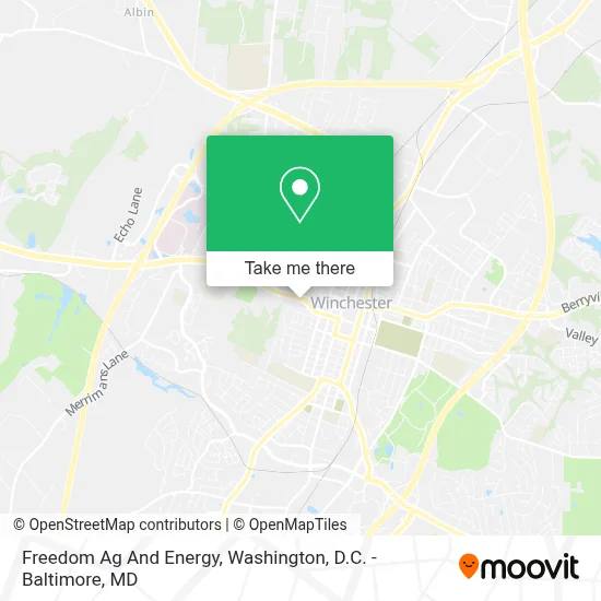 Freedom Ag And Energy map