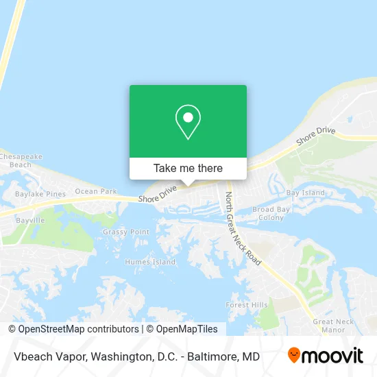 Vbeach Vapor map