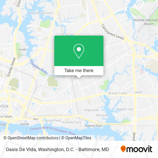 Oasis De Vida map