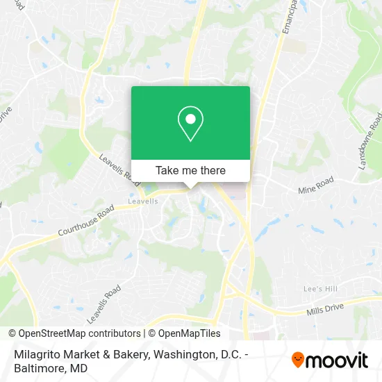 Milagrito Market & Bakery map