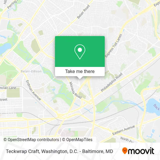 Teckwrap Craft map
