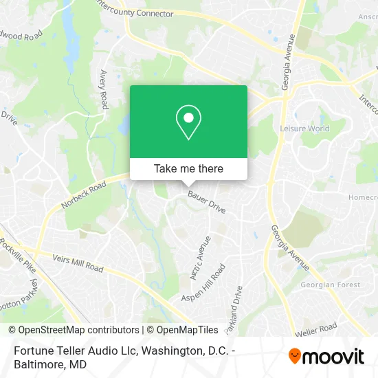 Fortune Teller Audio Llc map