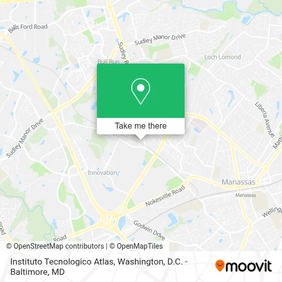 Instituto Tecnologico Atlas map