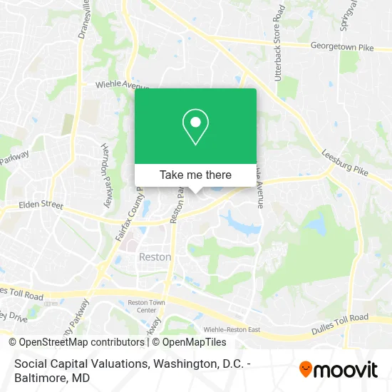 Social Capital Valuations map