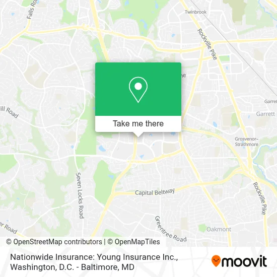 Nationwide Insurance: Young Insurance Inc. map