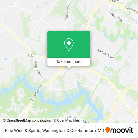 Fine Wine & Spirits map