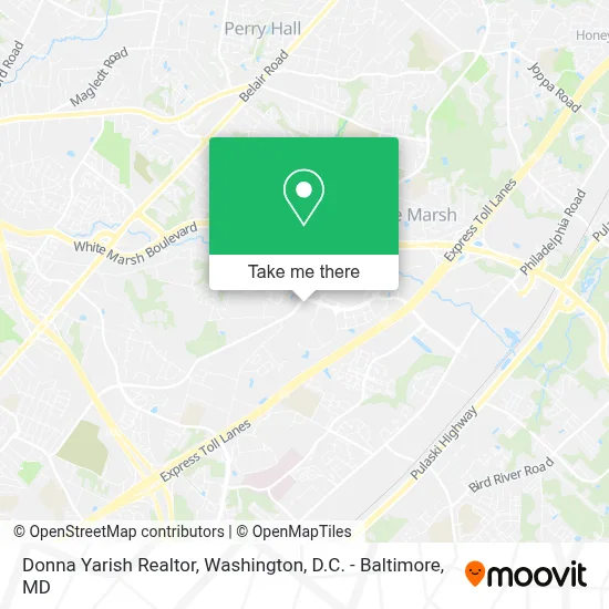 Donna Yarish Realtor map