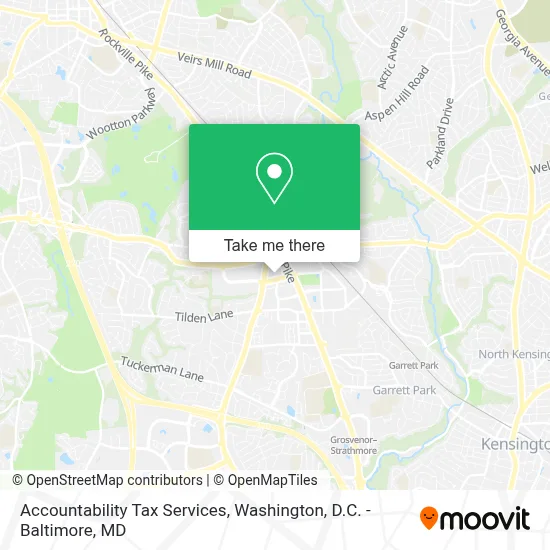 Accountability Tax Services map