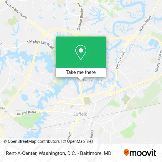 Rent-A-Center map