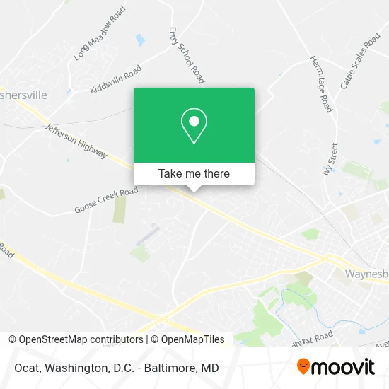 Ocat map
