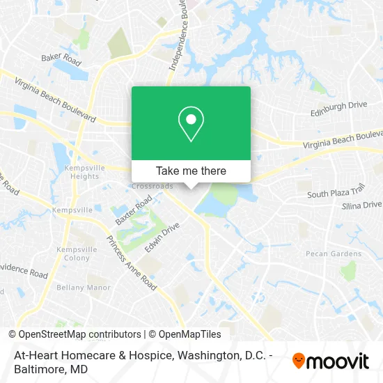At-Heart Homecare & Hospice map