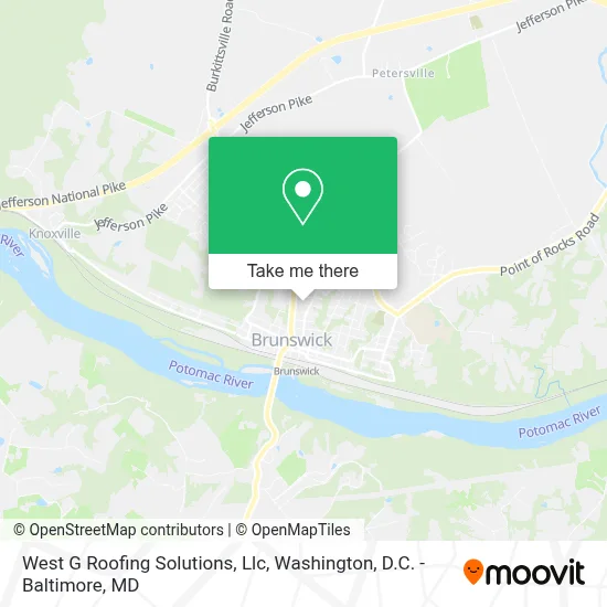 West G Roofing Solutions, Llc map