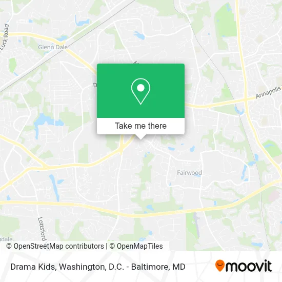 Drama Kids map