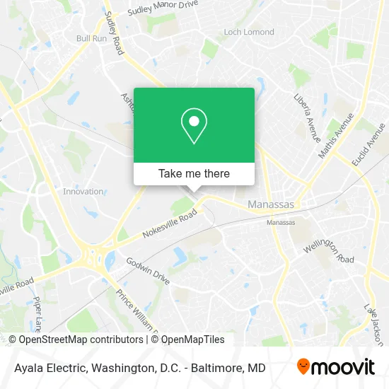 Ayala Electric map