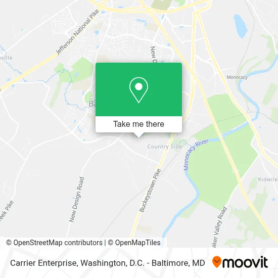 Carrier Enterprise map