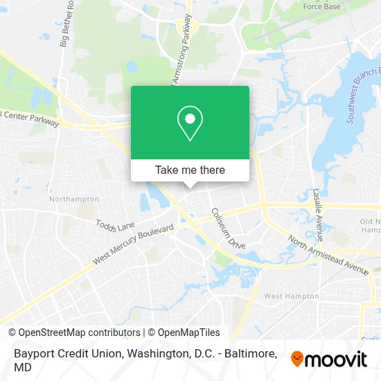 Bayport Credit Union map