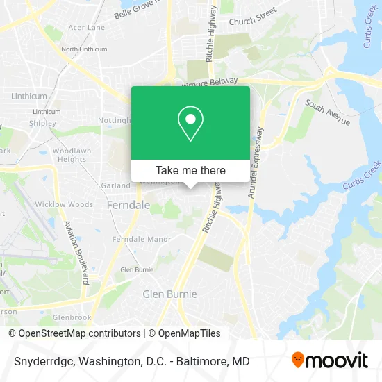 Snyderrdgc map