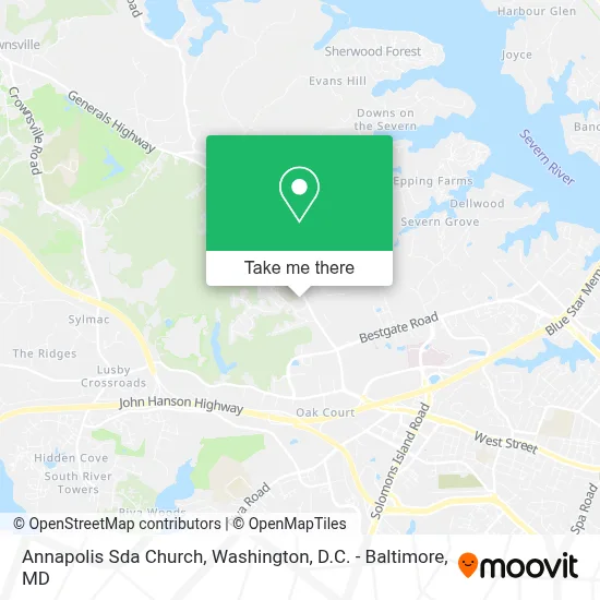 Annapolis Sda Church map