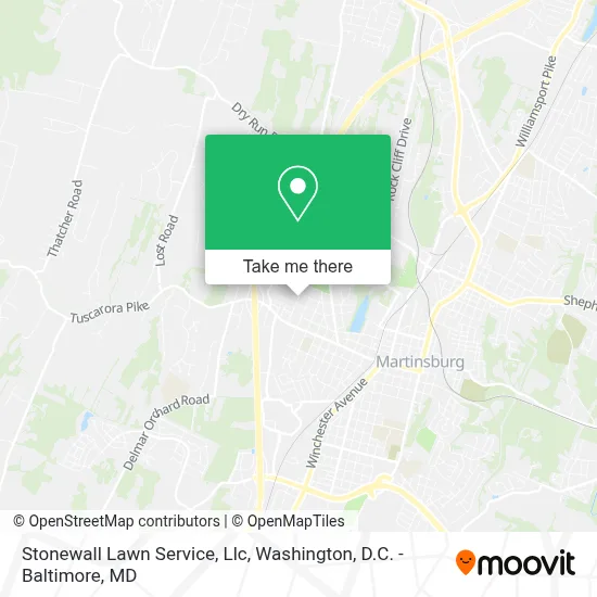 Stonewall Lawn Service, Llc map