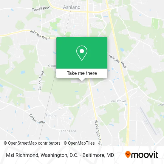 Msi Richmond map