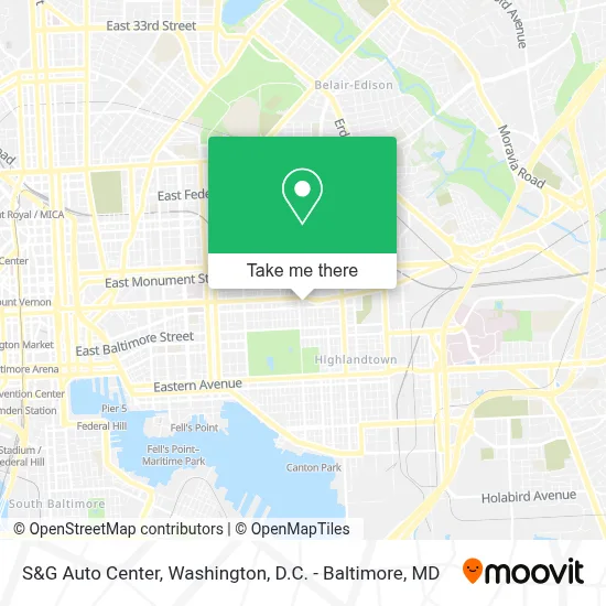 S&G Auto Center map