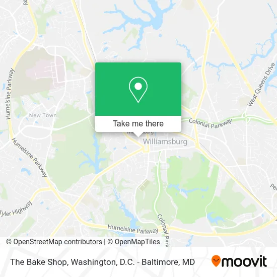 The Bake Shop map