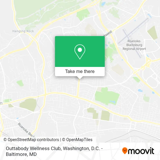 Outtabody Wellness Club map