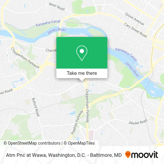 Atm Pnc at Wawa map