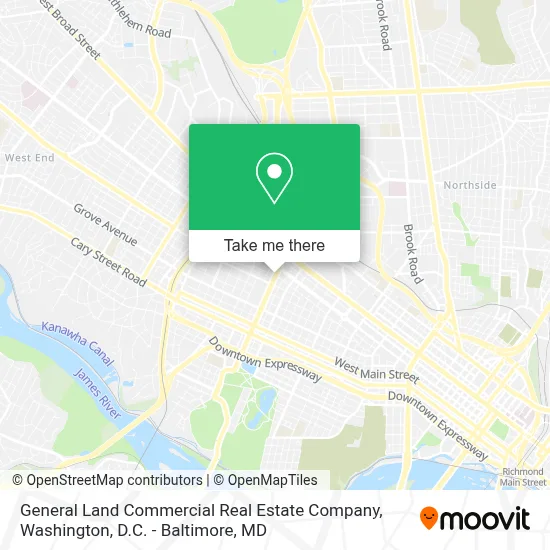 General Land Commercial Real Estate Company map