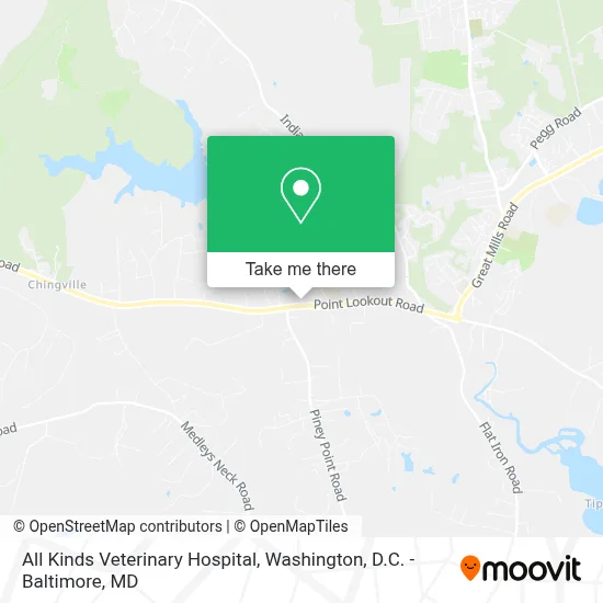 All Kinds Veterinary Hospital map