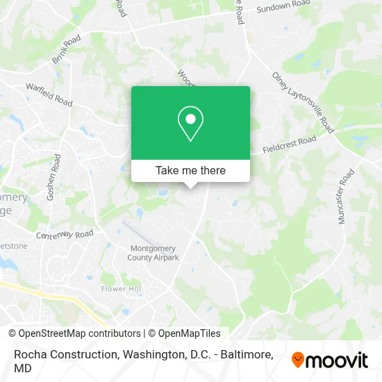 Rocha Construction map