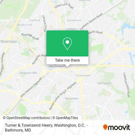 Turner & Townsend Heery map