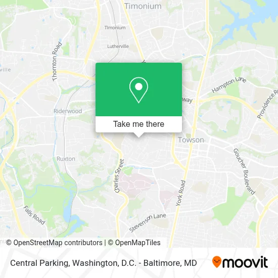 Central Parking map