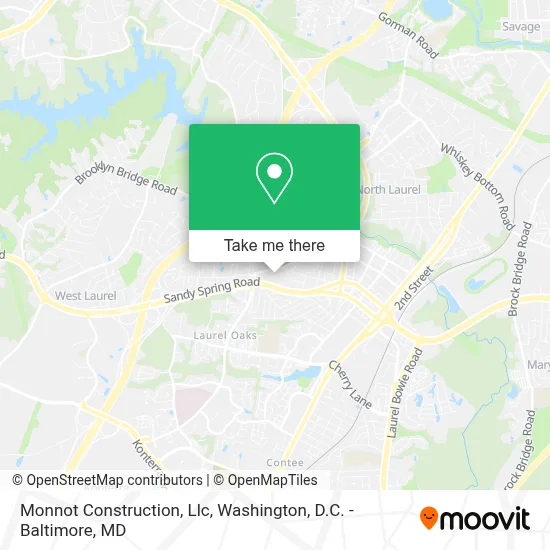 Monnot Construction, Llc map