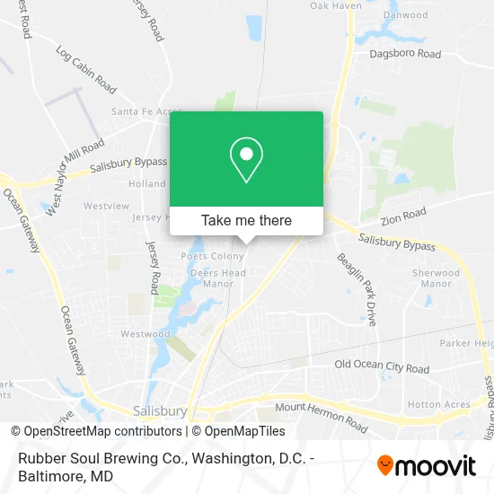 Rubber Soul Brewing Co. map