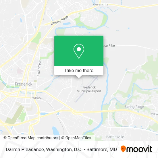 Darren Pleasance map