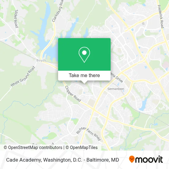 Cade Academy map