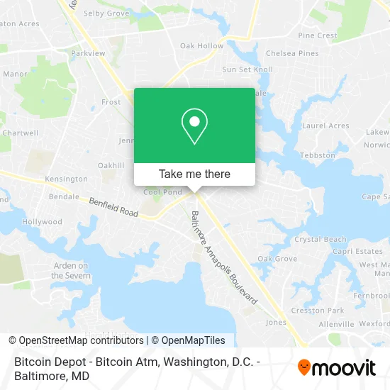Bitcoin Depot - Bitcoin Atm map