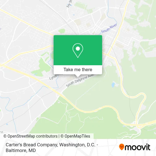 Carter's Bread Company map
